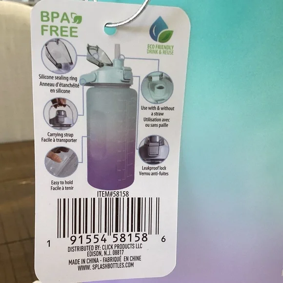 🌸64 oz Water Bottle - Picture 4 of 7